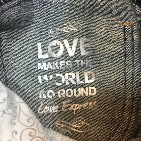 Express Womens Denim Jeans Boot Cut Size 2 Regular - Picture 3 of 8